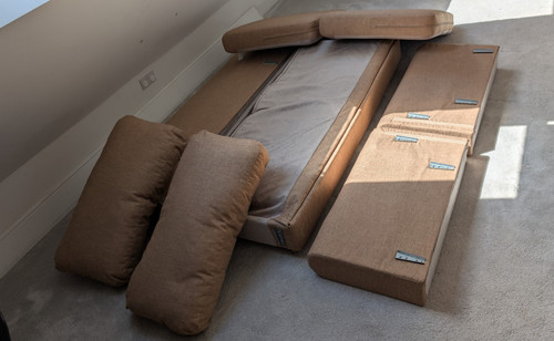 Modular beige fabric - modular,