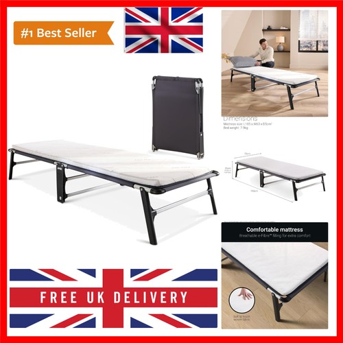 Compact folding bed with - folding,